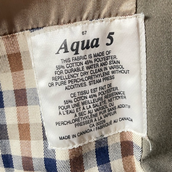 Aquascutum London Aqua 5 Trench Coat - Picture 15 of 16